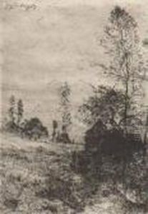 Sans Titre [paysage] by Hippolyte Boulenger