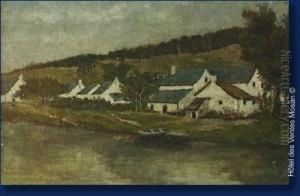 Chaumieres by Hippolyte Boulenger