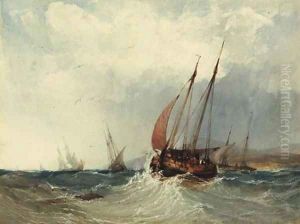 A trawler in a swell