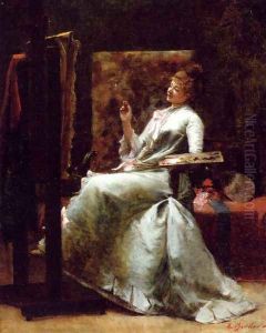 Dans l'atelier by Ernest Bordes