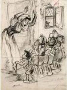 Le Petit Poucet Et La Femme De L'ogre. Le Petit Poucet Et La Femme De L'ogre.