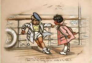 Comme Tu Es Pale Toto !... Oui C'est Le Sang Qui Me Monte A La Tete !... by Germaine Bouret