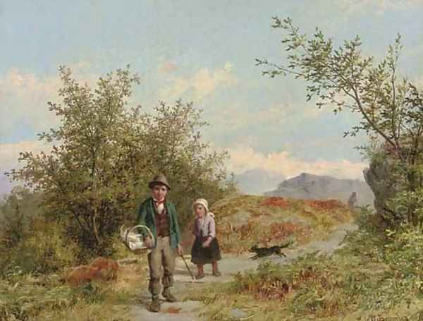 Searching for a picnic spot by Valentin Walter Bromley
