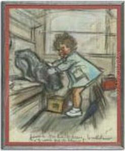 "fourre Toi La Dedans, Le Controleur N'y Verra Que Du Bleu!
...". by Germaine Bouret