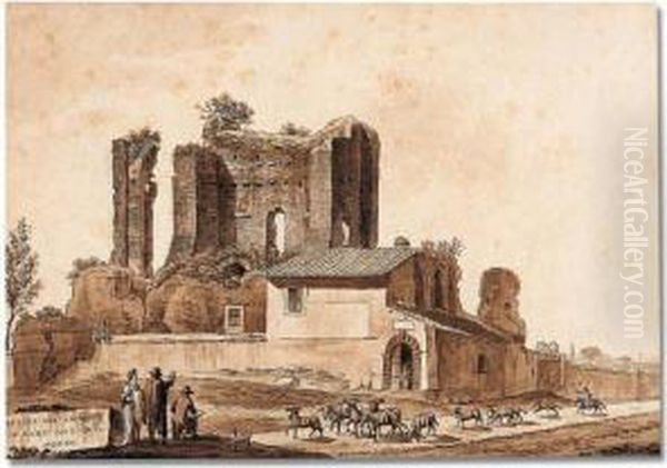 Ruines Des Edifices/ De Rome Antique/ Mdccc - view 1