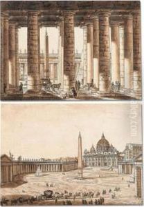 The Colonnade Of St. Peter's