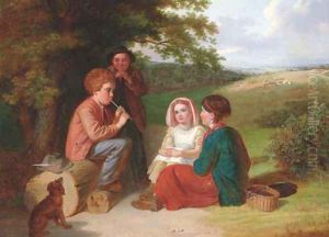 The Penny Whistle by Valentin Walter Bromley