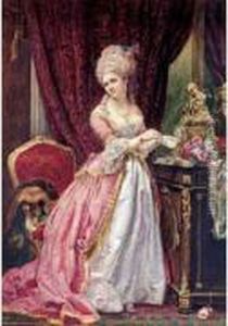 < Le Depart Pour Le Bal >. by Marie Desire Bourgoin