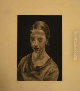 Visages. Aux Depens Des Cinq-vingt. 1935. Format Du Volume : 395 X 300. by Jean-Louis Boussingault