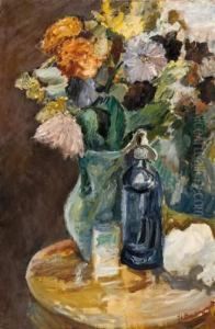  Bouquet De Fleurs  by Jean-Louis Boussingault