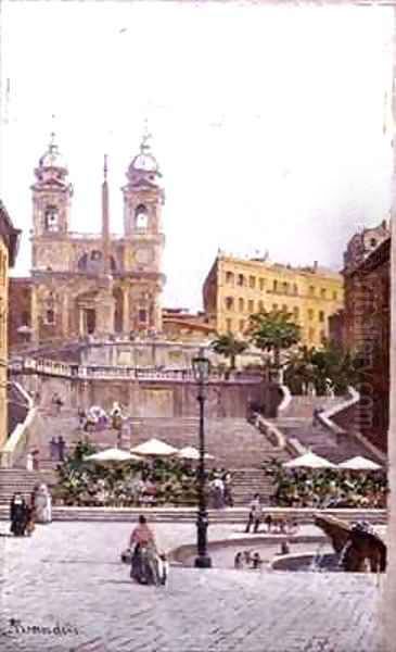 The Spanish Steps, Rome - view 1