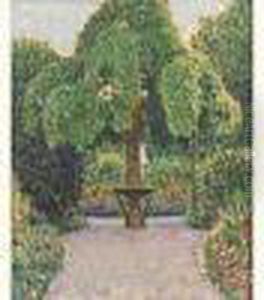 Le Jardin De L'artiste A Nemours, Vers 1906-1908