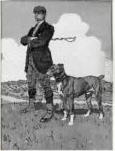 Le Maitre Et Son Chien by Bernard Boutet De Monvel