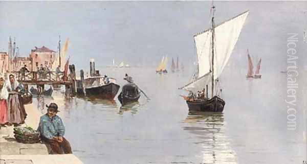 On the lagoon, Venice - view 1