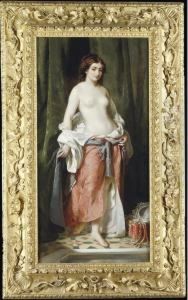 Before The Bath by Charles Edouard Boutibonne