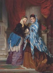 At The Opera by Charles Edouard Boutibonne