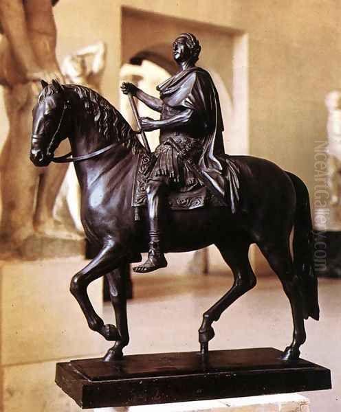 Equestrian statue of Louis XV by Edme Bouchardon