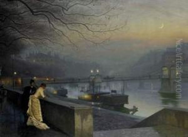 Nocturne Sur Le Quai - view 1