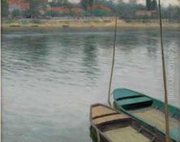 La Seine A Asnieres - view 1