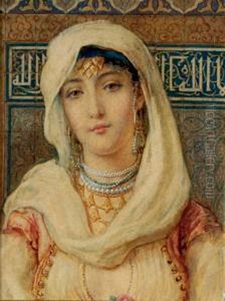 Portrait Of An Arab Beauty - view 1