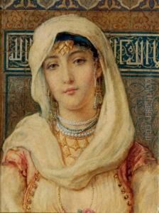Portrait Of An Arab Beauty