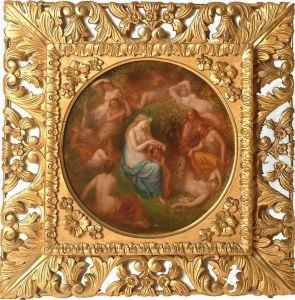 Titania And Attendants. by Auguste Jules Bouvier, N.W.S.