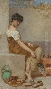 A Roman Fruit Seller