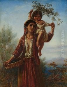 Olive Pickers, Vesuvius Beyond