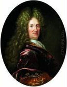 Portrait D'homme A La Draperie Violine Portrait D'homme A La Draperie Violine