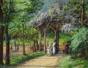 Wisteria Pergola, Central Park by Harriette Bowdoin