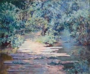 Sunlit Path by Harriette Bowdoin