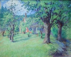Cottage In Spring by Harriette Bowdoin