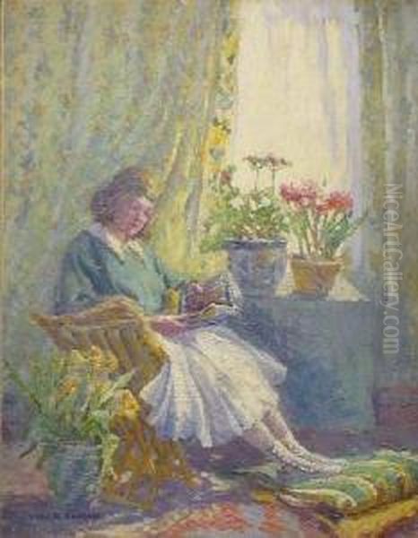 Girl Reading - view 1