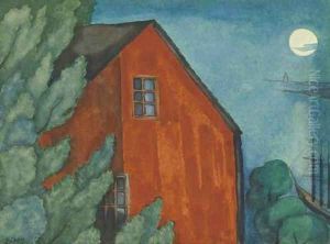 Dreaming by Oscar Bluemner