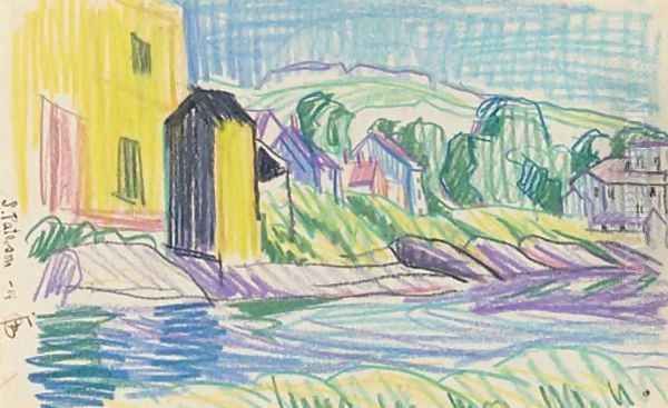 Houses in the Hills A Double-Sided work - view 1