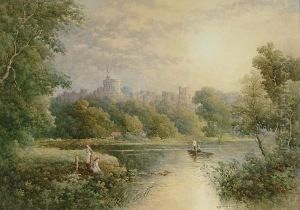 View Of Windsor Castle by Stephen J. Bowers