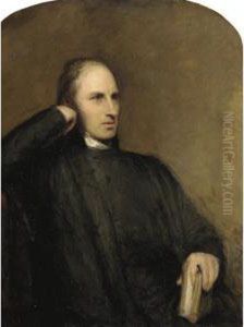 Portrait Of The Rev. John Fielder Mackarness, Later Bishop Of Oxford Portrait Of The Rev. John Fielder Mackarness, Later Bishop Of Oxford