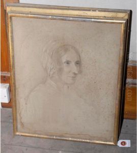 Portrait Of A Lady Of The Coleridge Family Portrait Of A Lady Of The Coleridge Family