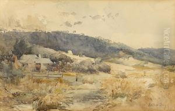 Landscape With Farmhouses - view 1
