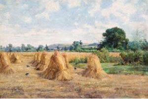 Wheatfield, Wiltshire by Arthur Merric Boyd