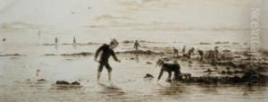 In The Shallows At Brightonbeach
