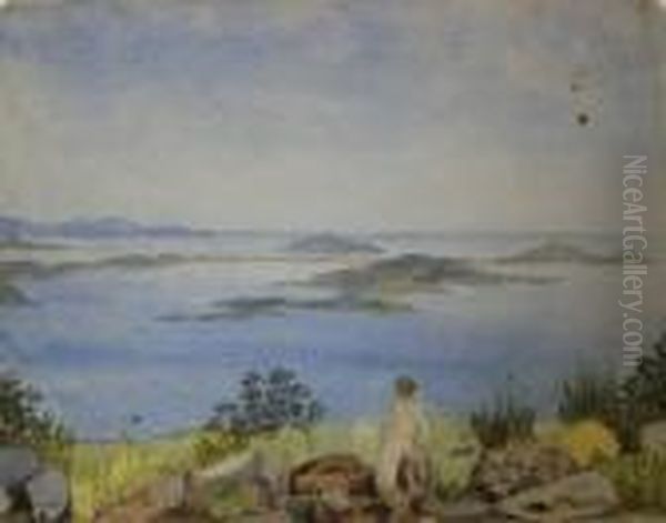 Gazing Out To Sea - view 1