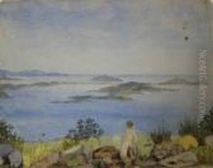 Gazing Out To Sea by Emma Minnie Boyd