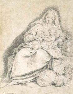The Madonna and Child by Louis the Younger Boullogne