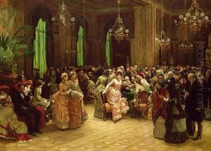 The Casino, Monte Carlo by Christian Ludwig Bokelmann