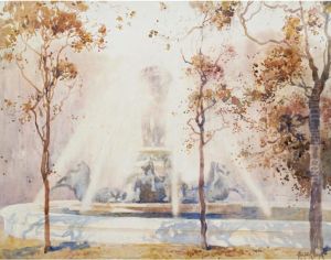 Bronze Horse Fountain by Theodore Penleigh Boyd