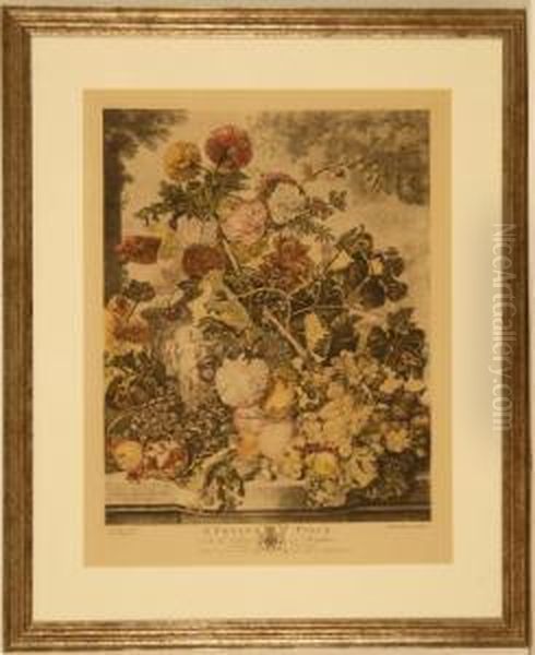Floral Arrangements In A Landscape - view 1