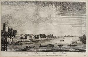 A View Of Putney, Took Of Fulham Bridge by John Boydel