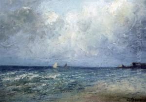 Fishing Boats Off The Coast