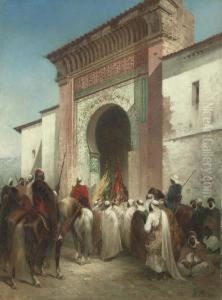 Royal Procession At The Gateway